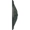 Ekena Millwork Brontes Ceiling Medallion (Fits Canopies up to 3 5/8"), 25 1/2"OD x 5 1/2"P, Painted Turtle Crackle CM25BRPTC - alternate 3